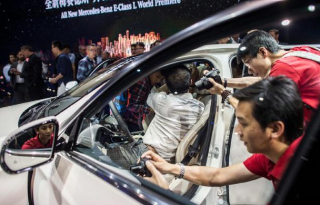 Le salon automobile de Pékin ouvre ses portes