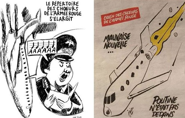 «Charlie Hebdo»: Des caricatures suscitent indignation et colère en Russie