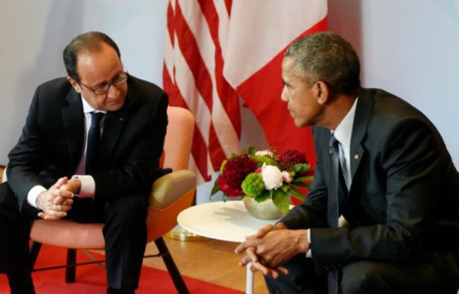Hollande à Washington pour convaincre Obama de s`engager plus
