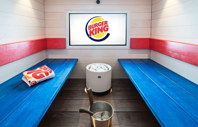 Finlande: Burger King ouvre un sauna dans l`un de ses restaurants