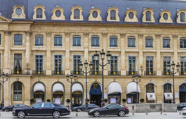 Important incendie au Ritz, actuellement en travaux