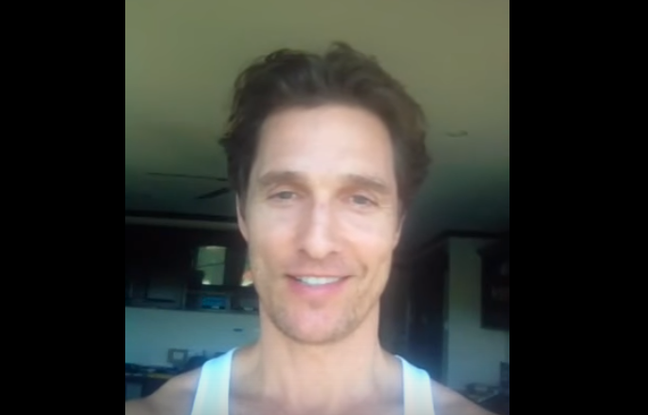 Matthew McConaughey a une chaîne YouTube que personne ne regarde