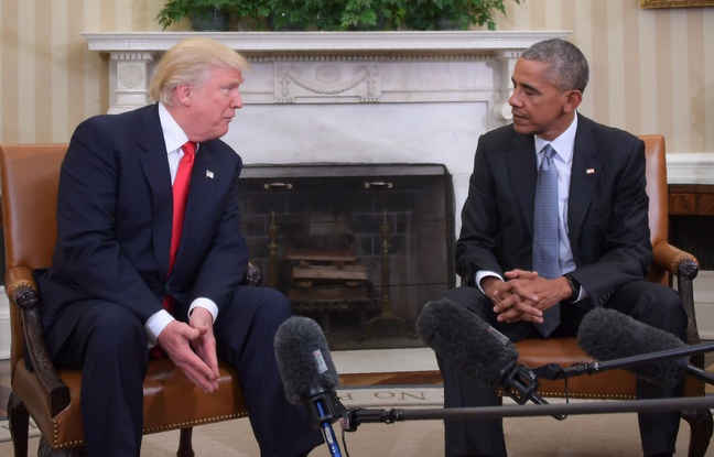 Trump président : Barack Obama évoque une première « excellente conversation » à la Maison Blanche
