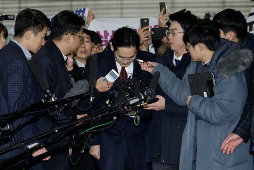 Corée du Sud: l`héritier de Samsung sort de son interrogatoire