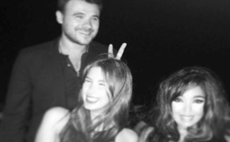 Leyla Əliyeva Emin Ağalarovla birgə - FOTO