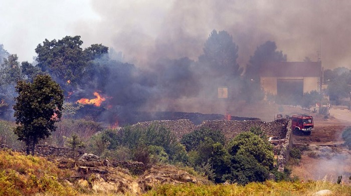 Incendie sur près de 1400 hectares en Espagne