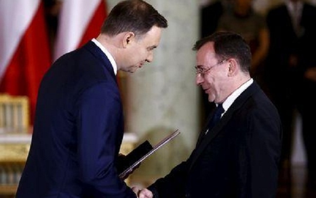 Polish president pardons former head of anti-corruption agency