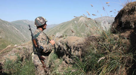 Armenians fire on positions of Azerbaijani Army