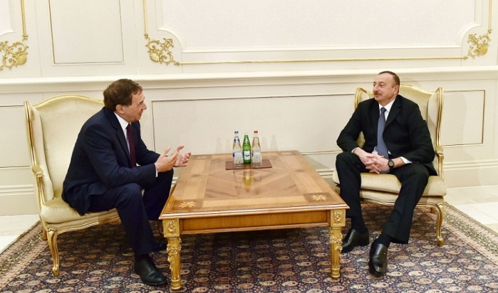 President Aliyev received Secretary General of the Socialist International