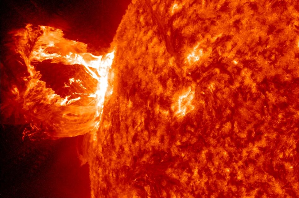 Une puissante explosion sur le Soleil enregistrée par la NASA