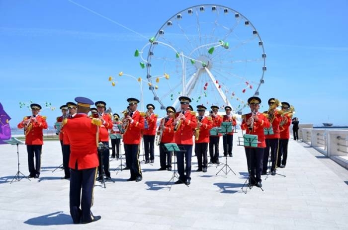 Azerbaijani military orchestras to celebrate May 9 with performances in Baku
