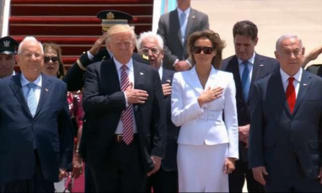 Trump est arrivé en Israël, deuxième étape de son voyage