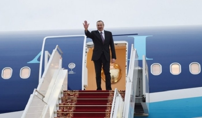 President Ilham Aliyev completed Kyrgyzstan visit