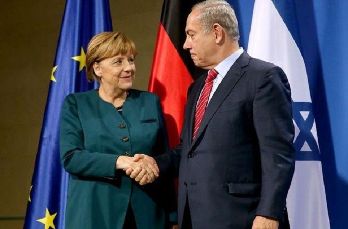 Rencontre de Merkel avec Netanyahu