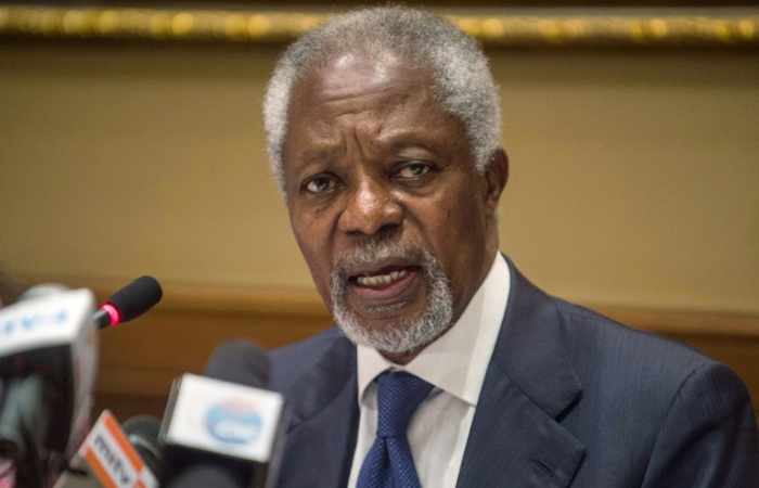 Kofi Annan: lutter contre le changement climatique, même sans les USA