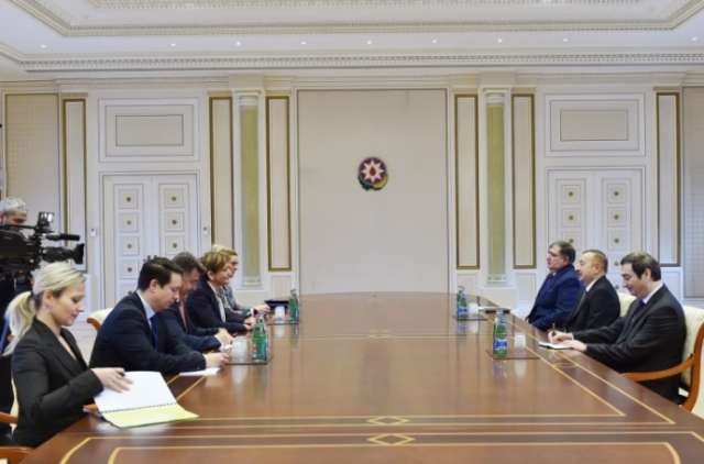 Azerbaijani president receives delegation led by Croatian deputy PM - UPDATED
