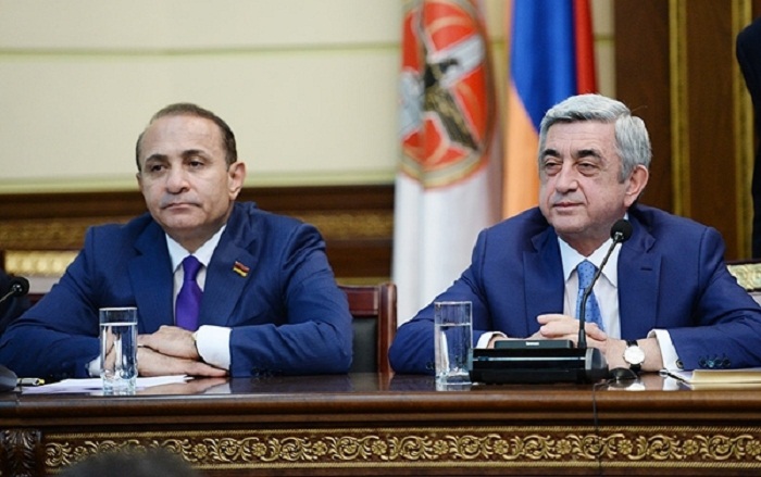 Relations between Armenian president and vice-president become strained