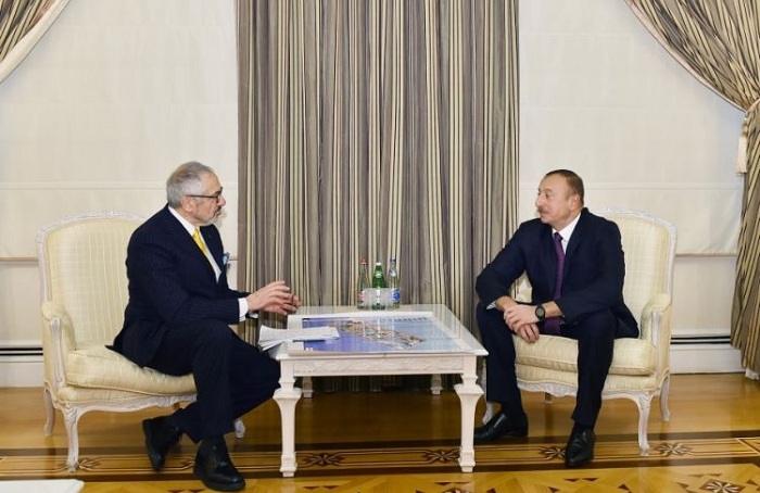 President receives Chairman of Board at Danieli & C. Officine Meccaniche S.p.A