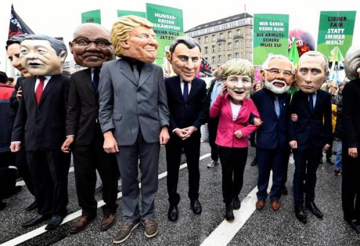 Allemagne : au moins 10.000 manifestants anti-G20 à Hambourg