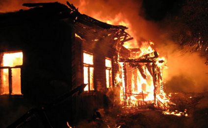 Ev yandı - Sabirabadda