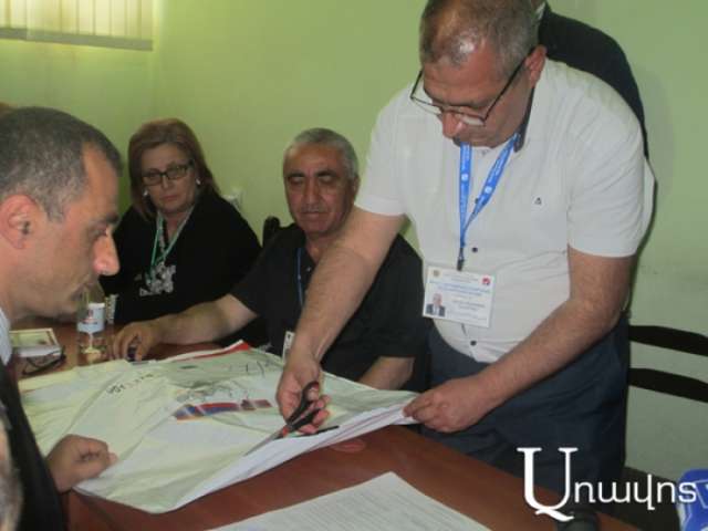Falsifications in Yerevan City Council Elections - PHOTOS 