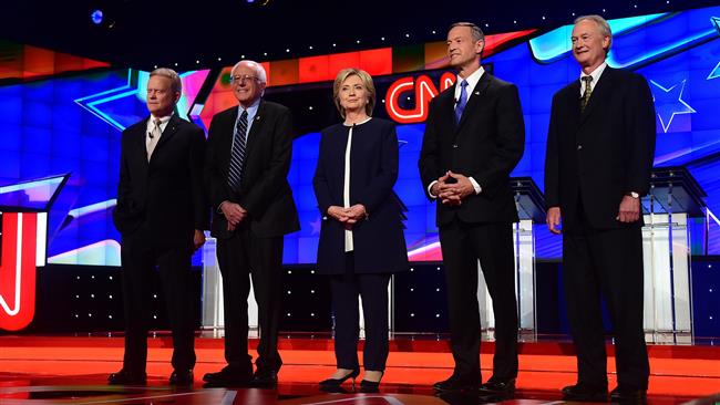 US democratic candidates gather for 1st debate on CNN