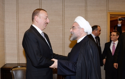 Ruhani İlham Əliyevə salam göndərdi Ruhani İlham Əliyevə salam göndərdi
