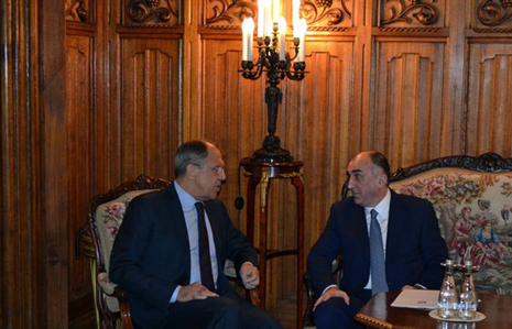 Azerbaijani, Russian FMs discuss Karabakh Conflict - Updated 
