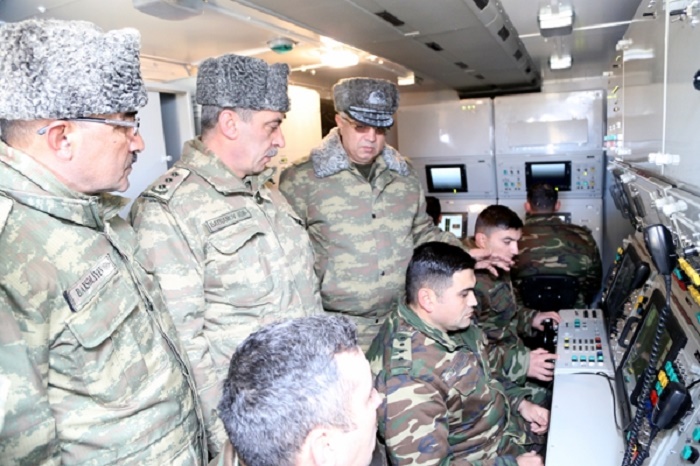 Azerbaijani Air Defense Troops hold live-fire drills