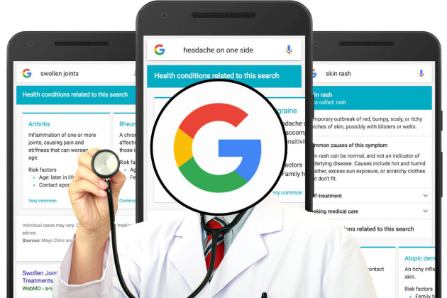 Google joue au docteur et vous aide à vous autodiagnostiquer