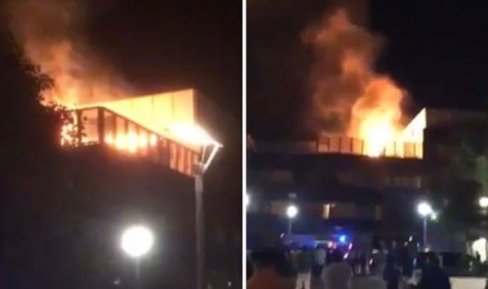 Massive inferno breaks out in East London residential block in Shadwell