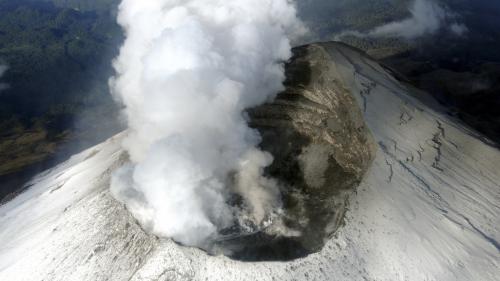 Mexique : le volcan Popocatepetl redouble d`activité