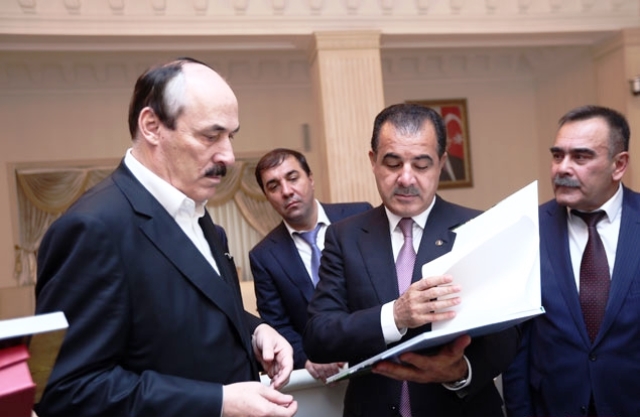 Dagestani President visits Ganja - PHOTOS