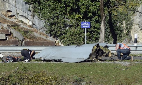 Crash d`un avion militaire en Suisse: le corps du pilote retrouvé