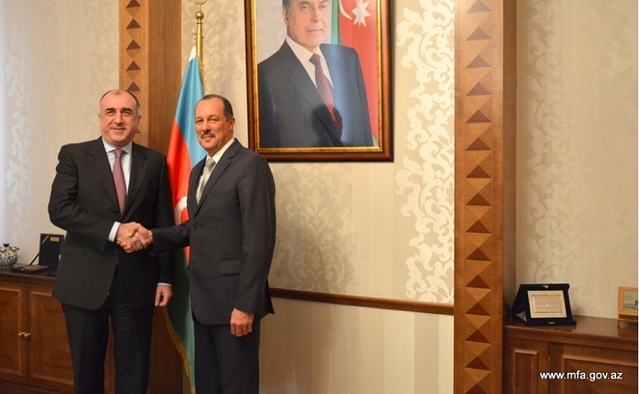 Azerbaijan`s FM meets incoming Cuban Ambassador