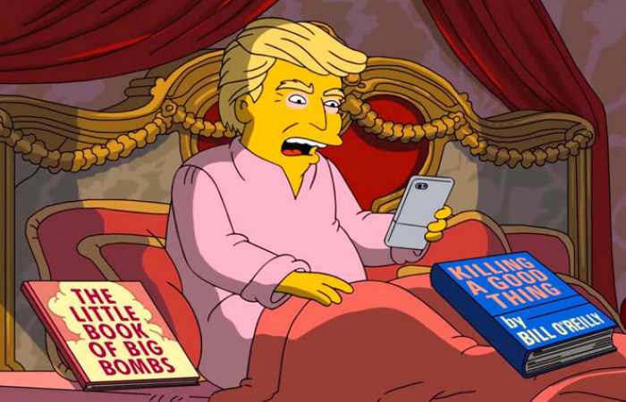 Les Simpson frappent fort pour les 100 jours de la présidence Trump