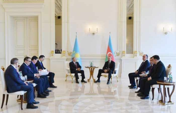 Nazarbaïev: «Les relations entre le Kazakhstan et l'Azerbaïdjan n'ont jamais été gâchées»