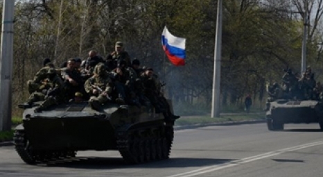 Donetskdə Rusiya tankları? – VİDEO