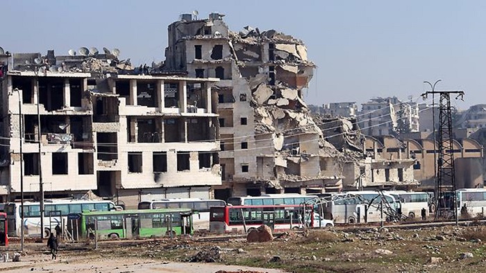 Evakuierung in Aleppo geht mühsam voran