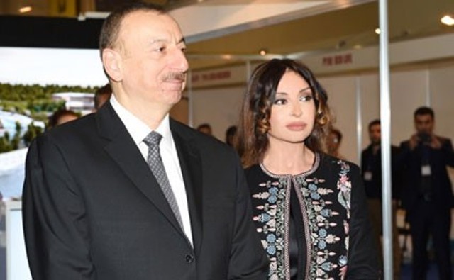 President Ilham Aliyev, his spouse Mehriban Aliyeva attended the reception hosted by Turkish PM