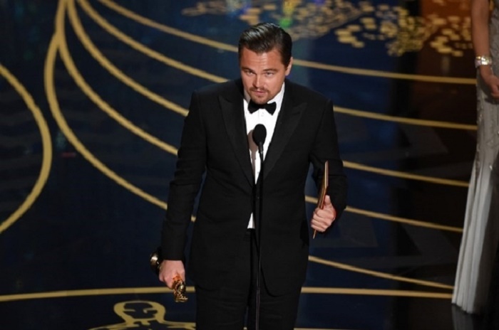`Oscar` alan Di Kaprio: `Qəbul etmirəm... ` -  (VİDEO) 