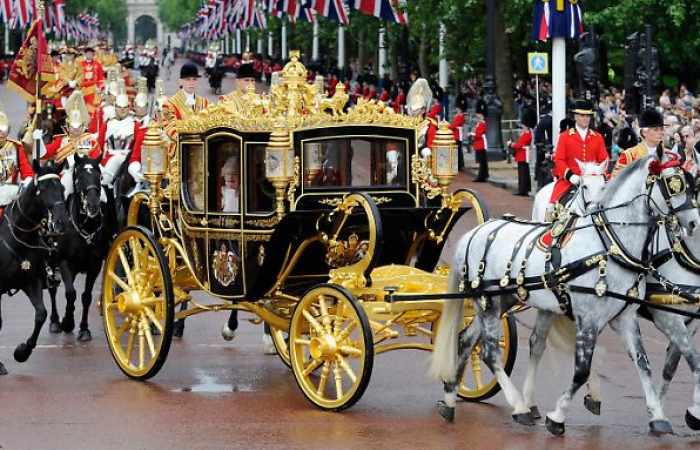 Trump will in der Goldenen Kutsche fahren