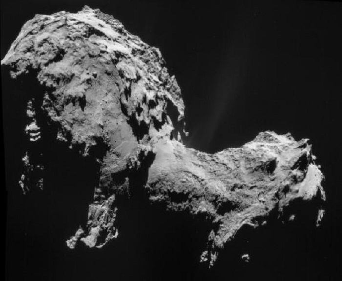 Astronomie: de l`oxygène dans l`atmosphère de la comète "Tchouri"