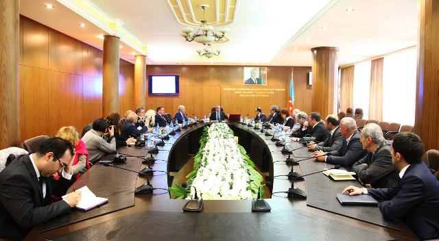 Azay Quliyev İsrailin KİV nümayəndələri ilə görüşüb