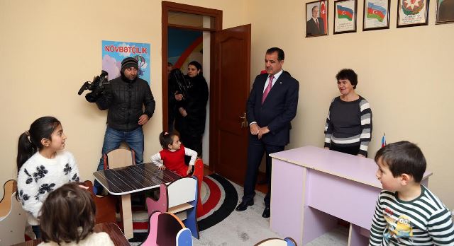 Hacıkənddə yeni körpələr evi açıldı - Fotolar
