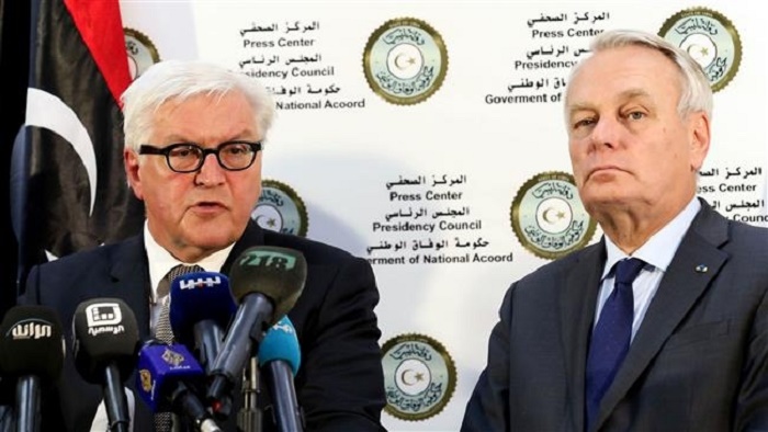 French, German FMs make surprise Libya visit amid eastern battles