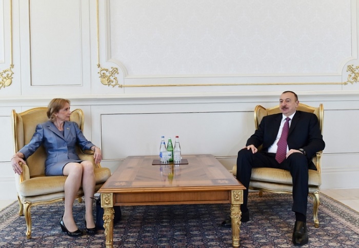 Le président azerbaïdjanais et la nouvelle ambassadrice britannique discutent du règlement du confit du Karabakh
