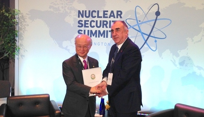Azerbaijani FM meets with IAEA director general