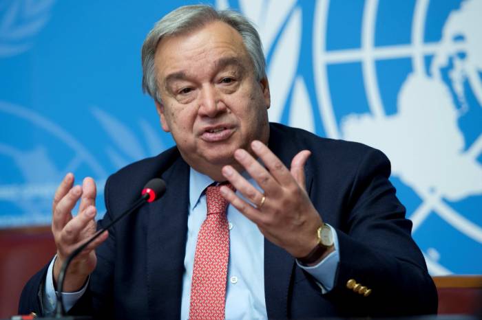 Le Secrétaire général de l'ONU salue la réunion des présidents à Genève