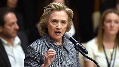Clinton condemns GOP letter to Iran